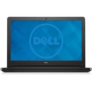 Laptop Dell Vostro 3558, Intel Core i3-5005U, 4GB RAM, SSD 128GB, Linux, Negru