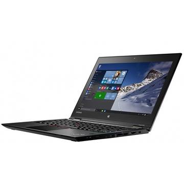 Laptop Lenovo ThinkPad Yoga 260, Intel Core i7-6600U, 12.5 inch, 8GB RAM, SSD 512GB, Win 10 Pro, Negru