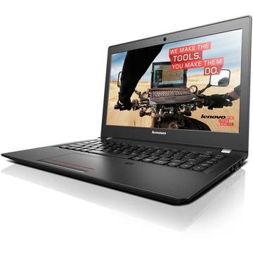 Laptop Lenovo E31-70, Intel Core i3-5005U, 13.3 inch, 8GB RAM, SSD 256GB, GMA HD 5500, Win 7 Pro, Negru