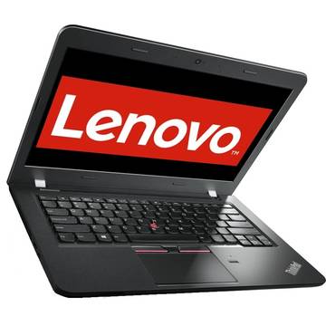 Laptop Lenovo ThinkPad E460, Intel Core i3-6100U, 14 inch, 4GB RAM , 500GB, GMA HD 520, FreeDOS, Negru
