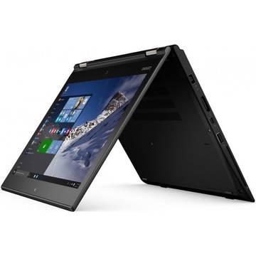 Laptop Lenovo ThinkPad Yoga 460,  Intel Core i7-6500U, 14 inch, 8GB RAM, SSD 256GB, GMA HD 520, Win 10 Pro, Black