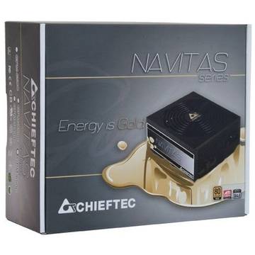 Sursa Chieftec GPM GPM-1000C, 1000W, 80+ Gold, Sursa modulara, Neagra