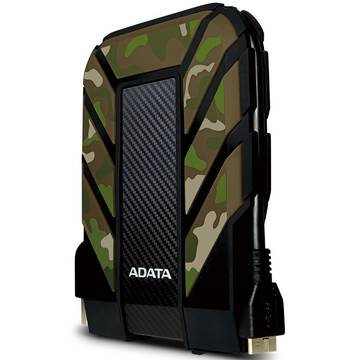 Hard Disk extern Adata AHD710M-1TU3-CCF, 1TB, 2.5 inch, USB 3.0, Camouflage