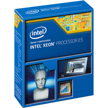 Procesor Server Dell Intel Xeon E5-2630 v2, 2.60GHz, 15M, 7.2GT/s