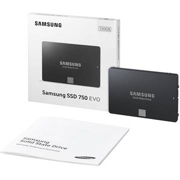 SSD Samsung 750 EVO, 2.5 inch, 120 GB, SATA 3
