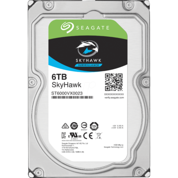 Hard Disk Seagate ST6000VX0023, 3.5 inch, 6 TB, SATA 3, 7200 RPM, 256 MB, SkyHawk
