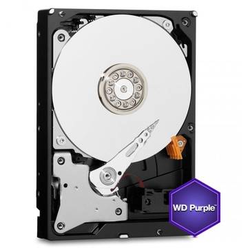 Hard Disk Western Digital WD05PURX, 3.5 inch, 500 GB, SATA 3, 5400 RPM, 64 MB,  Purple