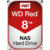 Hard Disk Western Digital WD80EFZX, 3.5 inch, 8 TB, SATA 3, 5400 RPM, 128 MB, Red