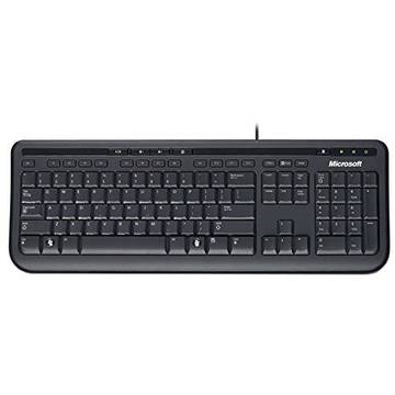 Kit tastatura + mouse Microsoft Wired Desktop 600, USB, Negru