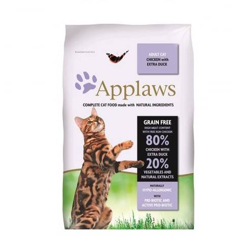 Hrana pentru pisici Applaws Adult Pui si Rata, 2 Kg