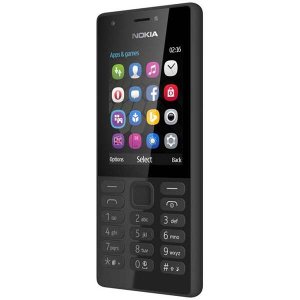 Telefon mobil Nokia 216, Single SIM, Negru