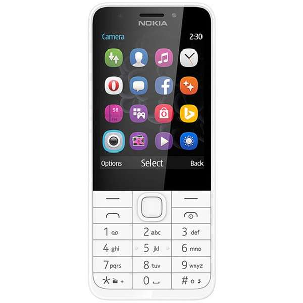 Telefon mobil Nokia 230, Dual SIM, Argintiu