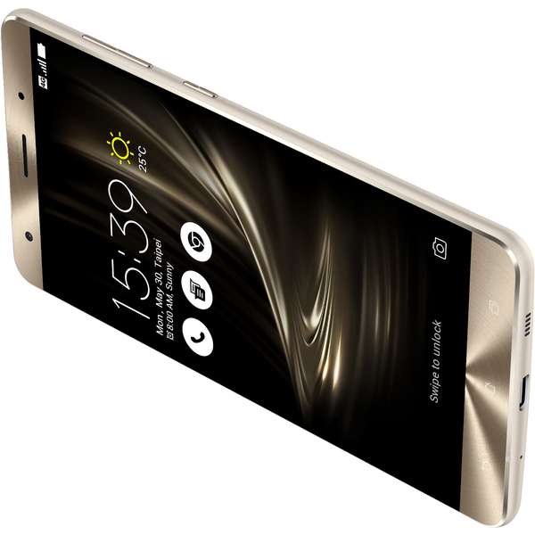 Telefon mobil Asus ZenFone 3 Deluxe ZS570KL, Dual SIM, 5.7 inch, 4G, 6GB RAM, 256GB, Argintiu