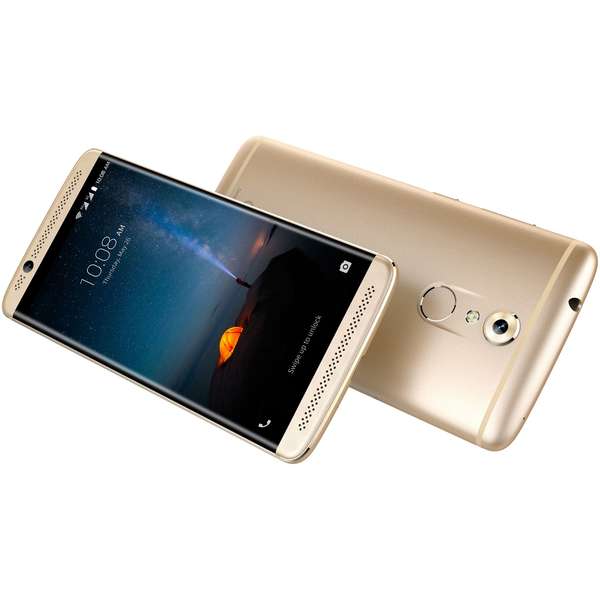 Telefon mobil ZTE Axon 7 Mini, Dual SIM 5.2 inch, 4G, 3GB RAM, 32GB, Auriu