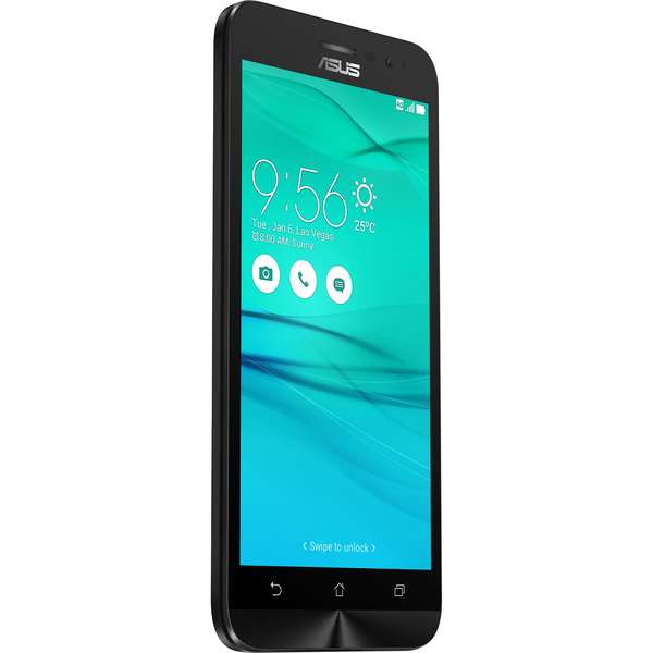 Telefon mobil Asus ZenFone Go ZB500KG, Dual SIM, 5 inch, 3G, 1GB RAM, 8GB, Negru