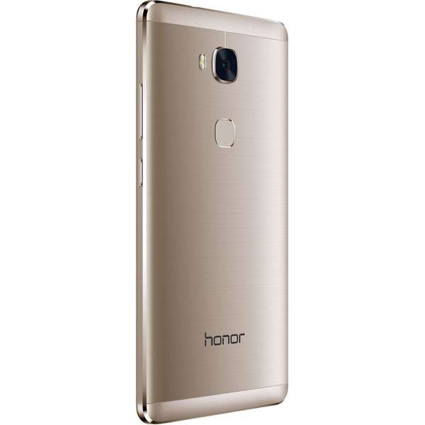 Telefon mobil Honor 5X, Dual SIM, 5.5 inch, 4G, 2GB RAM, 16GB, Auriu