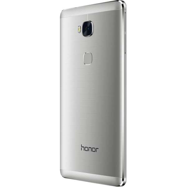 Telefon mobil Honor 5X, Dual SIM, 5.5 inch, 4G, 2GB RAM, 16GB, Argintiu