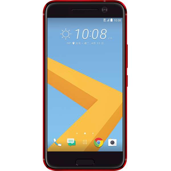 Telefon mobil HTC 10, Single SIM, 5.2 inch, 4G, 4GB RAM, 32GB, Rosu