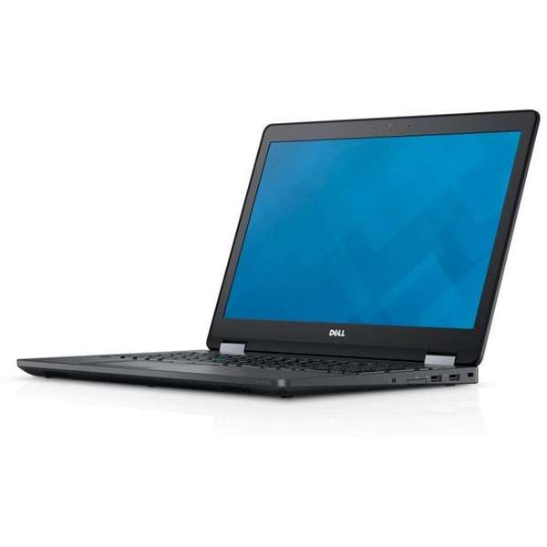 Laptop Dell Latitude E5570 (seria 5000), Intel Core i7-6600U, 8 GB, 256 GB SSD, Linux, Negru