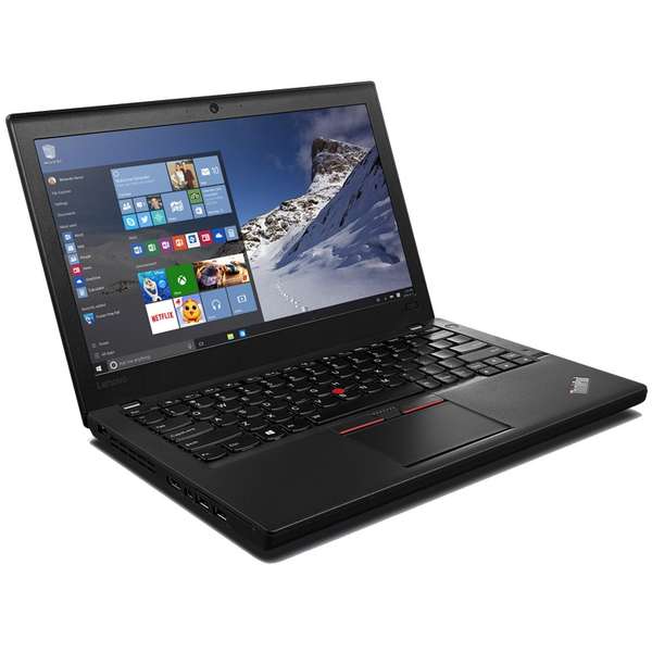 Laptop Lenovo ThinkPad X260, Intel Core i7-6500U, 8 GB, 256 GB SSD, Microsoft Windows 10 Pro, Negru