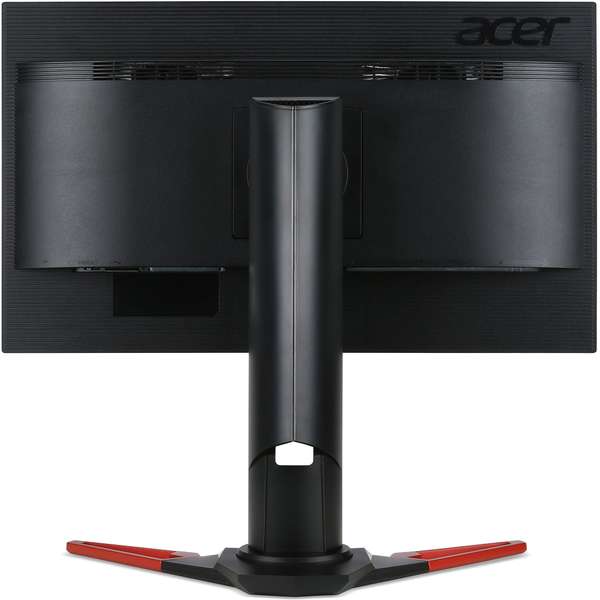 Monitor Acer Predator XB1, 24 inch, Full HD, 1 ms GTG, Negru / Rosu