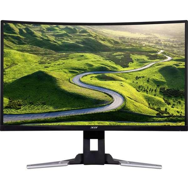 Monitor Acer XZ321Qbmijpphzx, 31.5 inch, Full HD, 4 ms, Negru / Argintiu