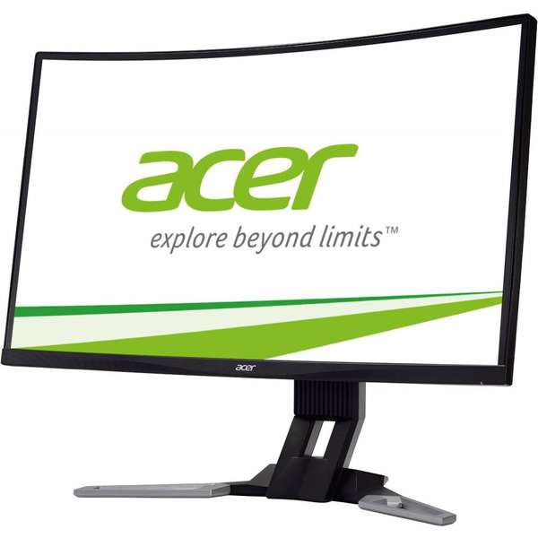 Monitor Acer XZ321Qbmijpphzx, 31.5 inch, Full HD, 4 ms, Negru / Argintiu