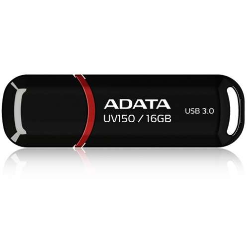Memory stick Adata DashDrive UV150, 16 GB, USB 3.0, Negru
