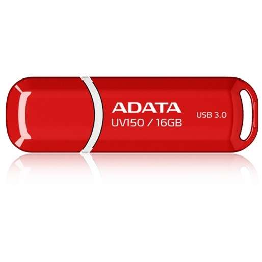 Memory stick Adata DashDrive UV150, 16 GB, USB 3.0, Rosu