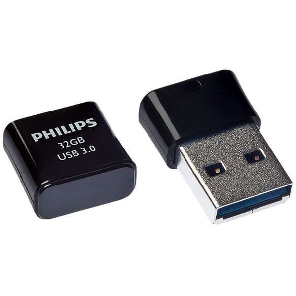 Memory stick Philips Pico Edition, 32 GB, USB 3.0, Negru