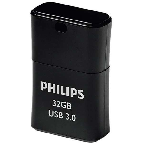 Memory stick Philips Pico Edition, 32 GB, USB 3.0, Negru