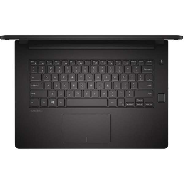 Laptop Dell Latitude 3470 (seria 3000), Intel Core i5-6200U, 8 GB, 128 GB SSD, Linux, Negru