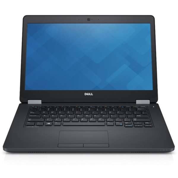 Laptop Dell Latitude E5470 (seria 5000), Intel Core i5-6200U, 8 GB, 256 GB SSD, Linux, Negru