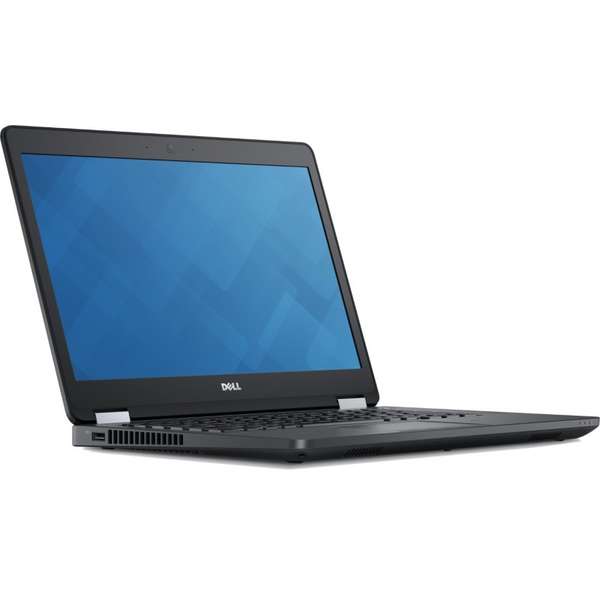 Laptop Dell Latitude E5470 (seria 5000), Intel Core i5-6200U, 8 GB, 256 GB SSD, Linux, Negru