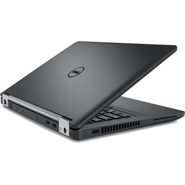 Laptop Dell Latitude E5470 (seria 5000), Intel Core i7-6820HQ, 8 GB, 256 GB SSD, Linux, Negru