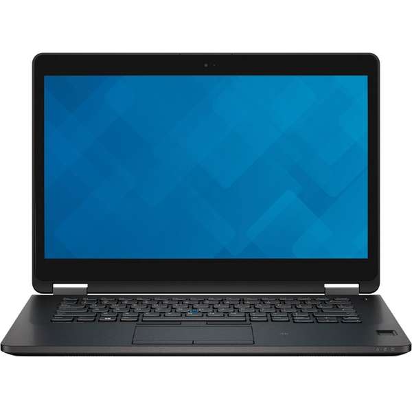 Laptop Dell Latitude E7470 (seria 7000), Intel Core i7-6600U, 16 GB, 512 GB SSD, Microsoft Windows 10 Pro, Negru