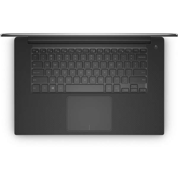 Laptop Dell XPS 15 (9560), Intel Core i7-7700HQ, 8 GB, 256 GB SSD, Microsoft Windows 10 Pro, Argintiu