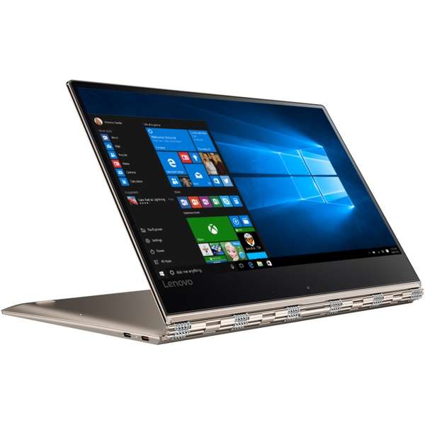 Laptop Lenovo Yoga 910, Intel Core i7-7500U, 8 GB, 512 GB SSD, Microsoft Windows 10 Home, Auriu