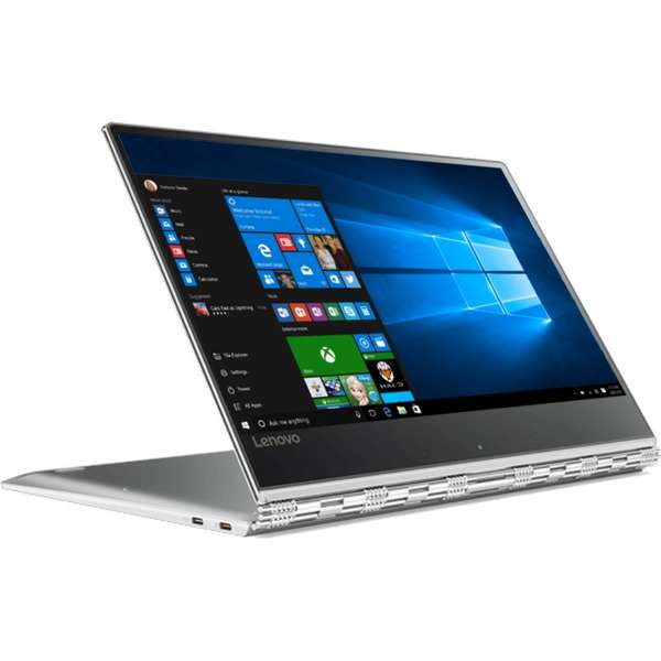 Laptop Lenovo Yoga 910, Intel Core i7-7500U, 8 GB, 512 GB SSD, Microsoft Windows 10 Home, Argintiu