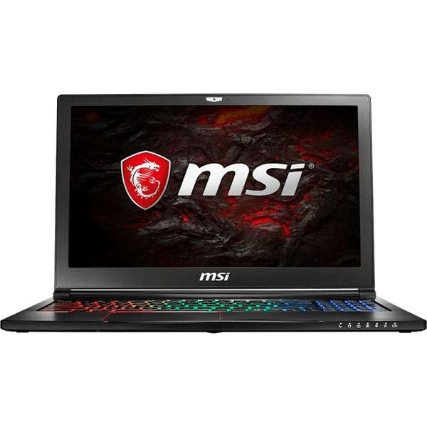 Laptop MSI GS63VR 7RF Stealth Pro, Intel Core i7-7700HQ, 16 GB, 2 TB + 256 GB SSD, Microsoft Windows 10 Home, Negru