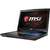 Laptop MSI GT72VR 7RE Dominator Pro, Intel Core i7-7700HQ, 16 GB, 1 TB + 256 GB SSD, Microsoft Windows 10 Home, Negru
