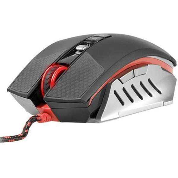 Mouse A4tech TL60 Light Strike, Wired, 9 butoane, Negru