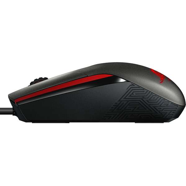 Mouse Asus ROG Sica, Wired, 5000 dpi, Negru