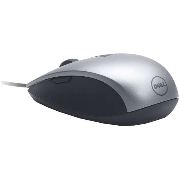 Mouse Dell 570-11349, Wired, 6 butoane, Negru / Argintiu