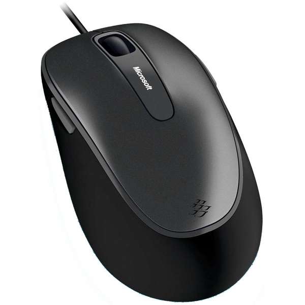 Mouse Microsoft Comfort 4500, Wired, 5 butoane, Negru