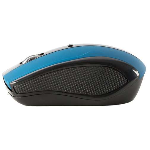 Mouse Serioux Rainbow 400, Wireless, 4 butoane, Negru / Albastru