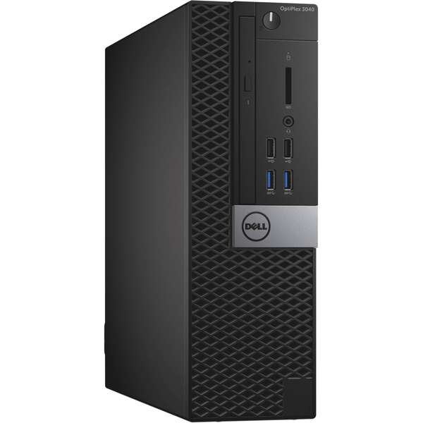Sistem desktop Dell OptiPlex 3040 SFF, Intel Core i3-6100, 4 GB, 128 GB SSD, Linux