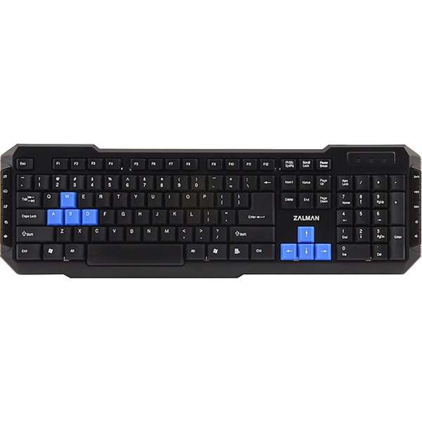 Tastatura ZALMAN ZM-K200M, Wired, Negru