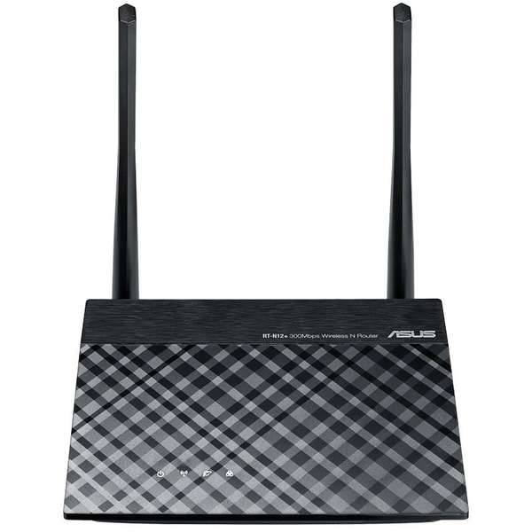 Router Asus RT-N12PLUS, 802.11 b/g/n, 2.4 GHz, 300 Mbps