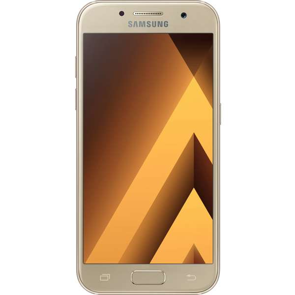 Telefon mobil Samsung Galaxy A3 (2017), Single SIM, 4G, 4.7 inch, 2 GB RAM, 16 GB, Auriu